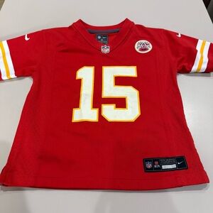 Boys Nike Football Jersey #15 Mahomes Kansas City Chiefs Size Medium